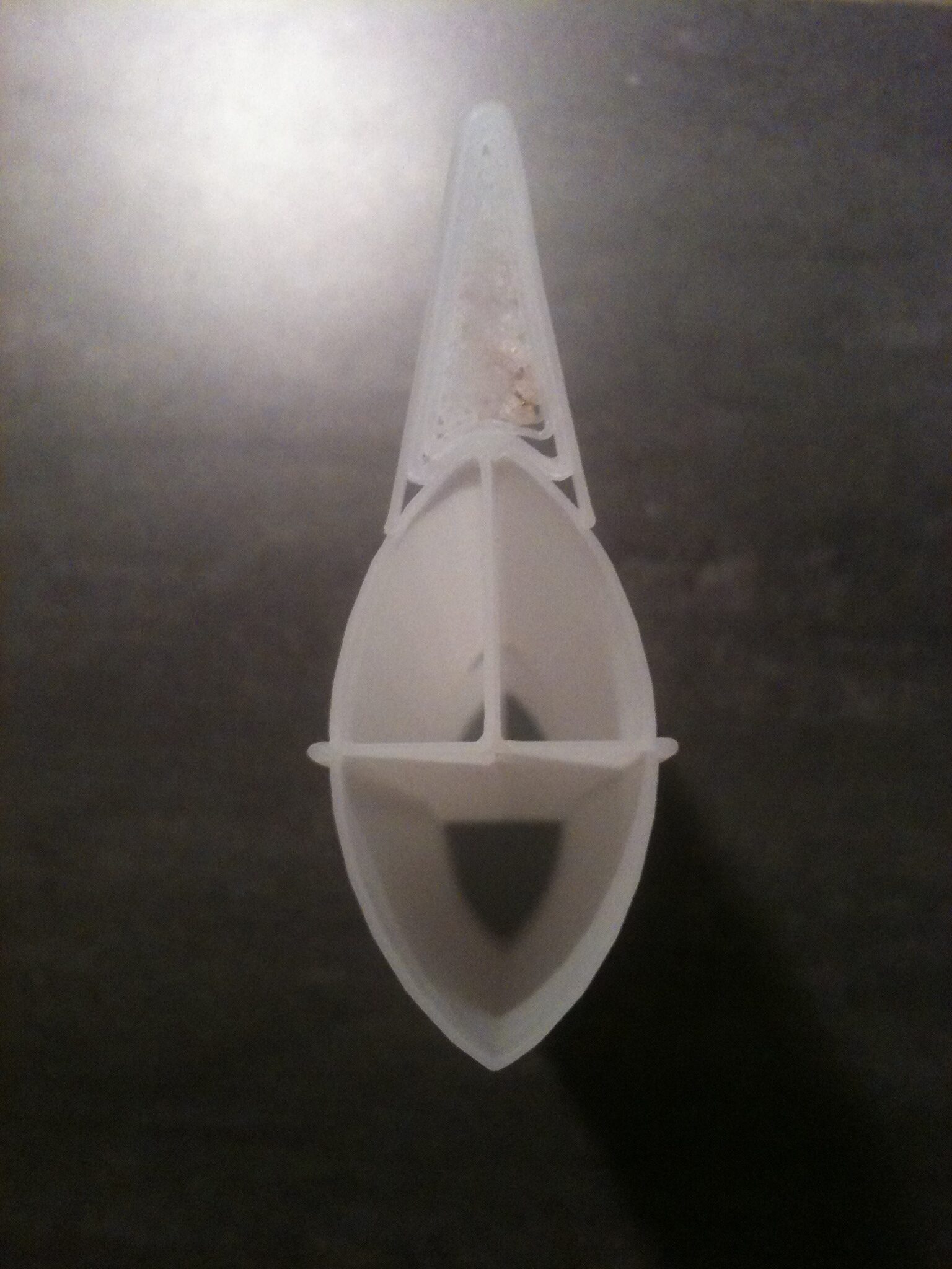 Maquette impression 3D d'un tronçon d'arc pour la gare de Qingdao